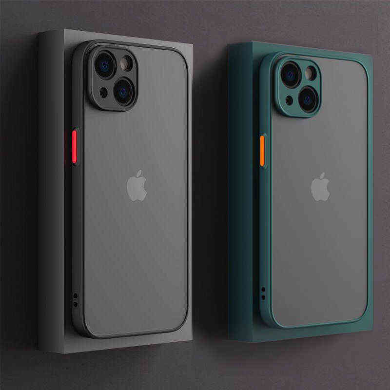 Shockproof Armor Matte Case For iPhone 13 12 11 Pro Max XR XS X 7 8 Plus SE Mini Luxury Silicone Bumper Clear Hard PC Cover Capa T220819, Light cyan
Shockproof Armor Matte Case For iPhone 13 12 11 Pro Max XR XS X 7 8 Plus SE Mini Luxury Silicone Bumper Clear Hard PC Cover Capa T220819, Light cyan