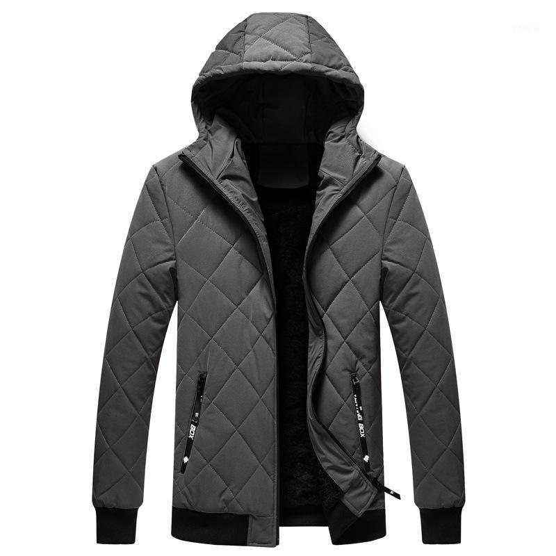 Mens Jacket Men's Winter Fashion Hooded Plaid Warm Wadded Jacket Coat Casual Thicken Fleece lined Parkas Outerwear Male Clothes1, Dark gray
Mens Jacket Men's Winter Fashion Hooded Plaid Warm Wadded Jacket Coat Casual Thicken Fleece lined Parkas Outerwear Male Clothes1, Dark gray