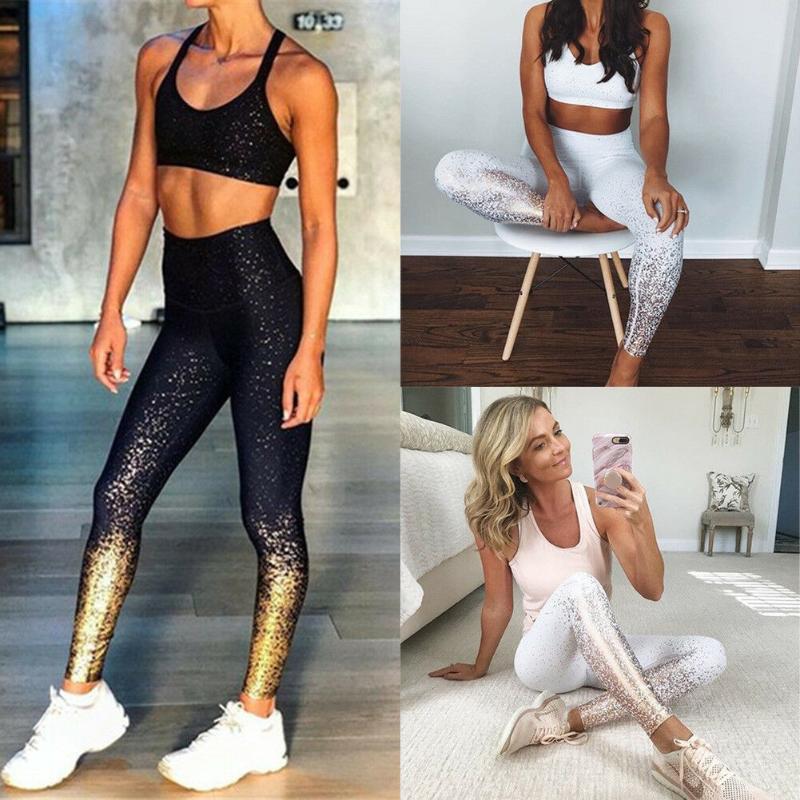 2020 Women High Waist Yoga Fitness Running Gym Stretchy Leggings Sport Pants Trousers, Black
2020 Women High Waist Yoga Fitness Running Gym Stretchy Leggings Sport Pants Trousers, Black