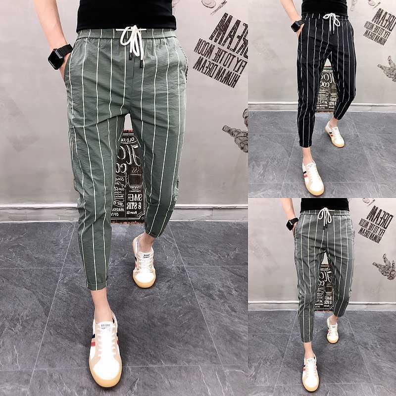 2020 Casual Slim Striped Pants Mens Hip Hop Sweat Pants Summer Joggers Men Trousers High Quality Street Wear Pencil Pant Clothes1, Black
2020 Casual Slim Striped Pants Mens Hip Hop Sweat Pants Summer Joggers Men Trousers High Quality Street Wear Pencil Pant Clothes1, Black