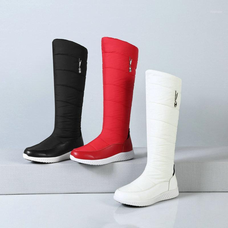 Winter Warm Women Snow Boots Plush Women Knee High Boots Platform Flat with Ladies Slip on 2020 New Black Red White1
Winter Warm Women Snow Boots Plush Women Knee High Boots Platform Flat with Ladies Slip on 2020 New Black Red White1