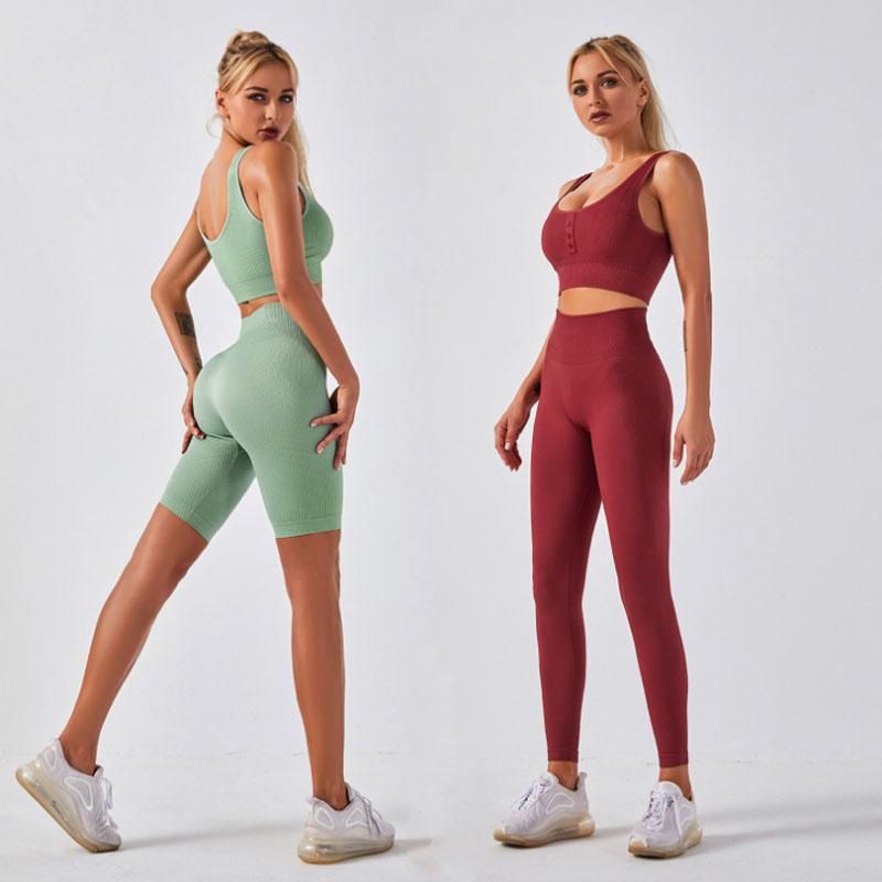 3 piece workout gym set women seamless yoga set strappy sports bra + high waist fitness gym shorts leggings exercise sets, Shorts blue
3 piece workout gym set women seamless yoga set strappy sports bra + high waist fitness gym shorts leggings exercise sets, Shorts blue