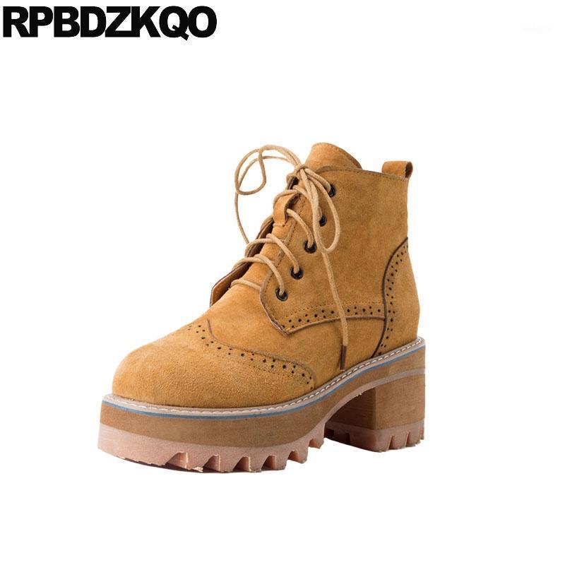 platform front lace up casual ankle boots autumn women high heel booties shoes combat vintage brogue winter chunky new1, Black
platform front lace up casual ankle boots autumn women high heel booties shoes combat vintage brogue winter chunky new1, Black