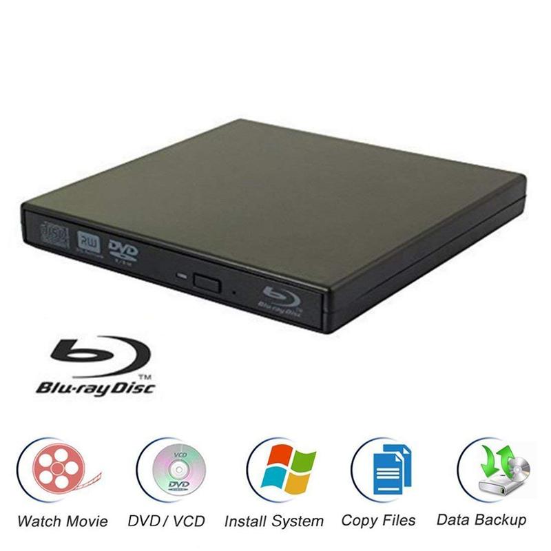 External Blu-Ray Drive Slim USB 2.0 Bluray Burner BD-RE CD/DVD RW Writer Play Blu-ray Disc for Asus
External Blu-Ray Drive Slim USB 2.0 Bluray Burner BD-RE CD/DVD RW Writer Play Blu-ray Disc for Asus