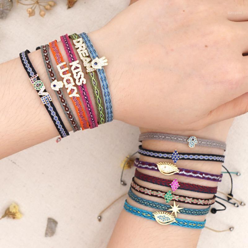 Charm Bracelets Braided Logo Pattern Bracelet For Women Pulseras Mujer Bohemian Handwoven 2021 Rope Boho Jewelry1
Charm Bracelets Braided Logo Pattern Bracelet For Women Pulseras Mujer Bohemian Handwoven 2021 Rope Boho Jewelry1
