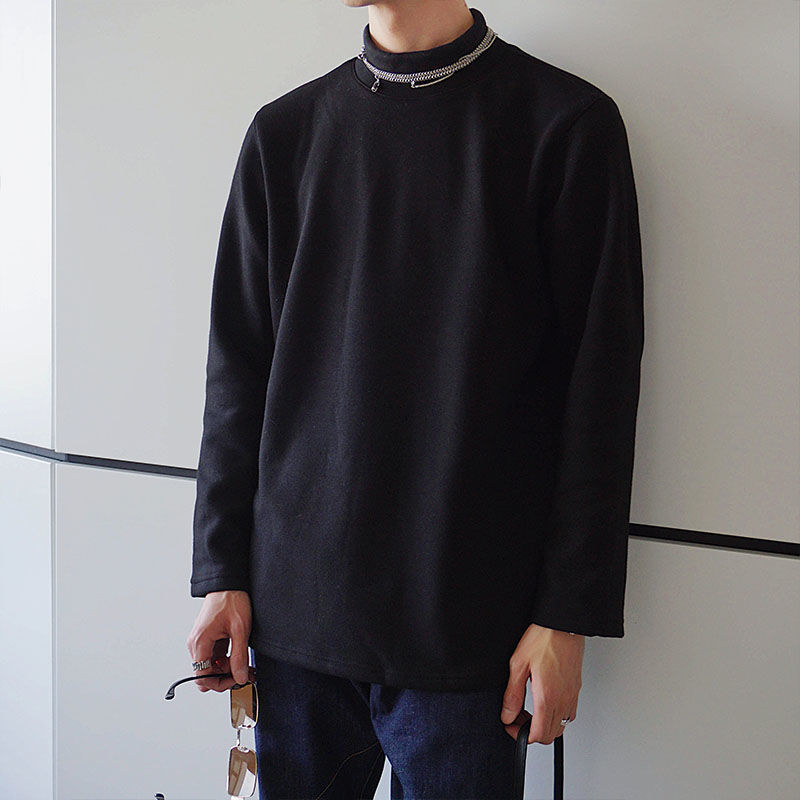 T-shirt 2021 Men's Spring and Winter Thin New Red Half-high Collar Long Sleeve Shirt Young Clothes 0BHL, Milky white.
T-shirt 2021 Men's Spring and Winter Thin New Red Half-high Collar Long Sleeve Shirt Young Clothes 0BHL, Milky white.