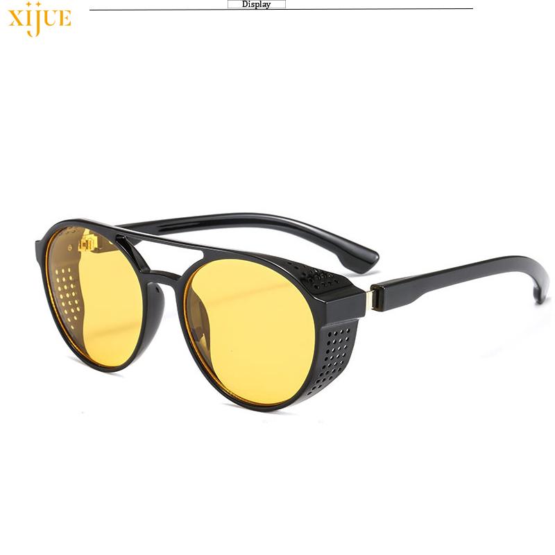 Sunglasses Retro Round Metal Steampunk Men Women Brand Designer Glasses Shades UV Protection
Sunglasses Retro Round Metal Steampunk Men Women Brand Designer Glasses Shades UV Protection