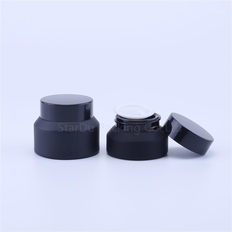 100pcs 15g 30g 50g mablack Glass Cream Jars Cosmetic Packaging with plastic caps & inner liners round empty small glass jars1
100pcs 15g 30g 50g mablack Glass Cream Jars Cosmetic Packaging with plastic caps & inner liners round empty small glass jars1