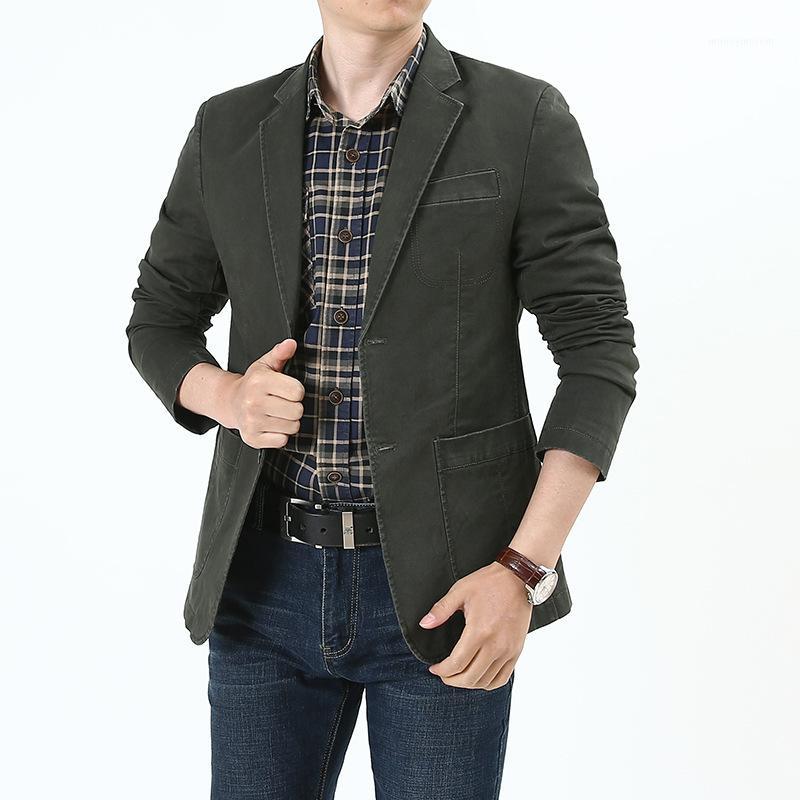 Autumn Blazer Jacket Men Jacket Slim Fit Single Breasted Turn-down Collar Jackets Coats chaqueta hombre Plus Size -4XL1, Army green
Autumn Blazer Jacket Men Jacket Slim Fit Single Breasted Turn-down Collar Jackets Coats chaqueta hombre Plus Size -4XL1, Army green