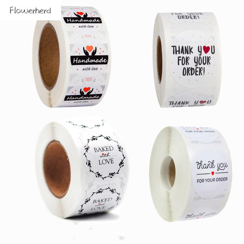 Roll Sealing Stickers Thank You Baking Handmade Crafts Wedding Decoration Stickers Label Craft Gift Box Decoration
Roll Sealing Stickers Thank You Baking Handmade Crafts Wedding Decoration Stickers Label Craft Gift Box Decoration