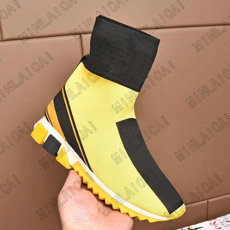 Sorrento Slip-On Boots Italy Womens Luxurys Designers Sneakers Stretch Knit Sock Trainers Two-tone Rubber Micro Sole Mens Casual Shoes
Sorrento Slip-On Boots Italy Womens Luxurys Designers Sneakers Stretch Knit Sock Trainers Two-tone Rubber Micro Sole Mens Casual Shoes