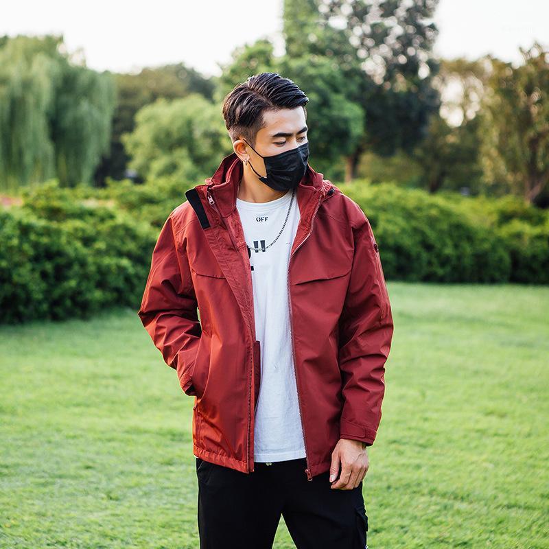 Outdoor Two-Piece Set Three-in-One Brushed and Thick Raincoat Jacket Men and Women Three Layer Caulking Mountain Climbing Ski Su1, Purplish red
Outdoor Two-Piece Set Three-in-One Brushed and Thick Raincoat Jacket Men and Women Three Layer Caulking Mountain Climbing Ski Su1, Purplish red