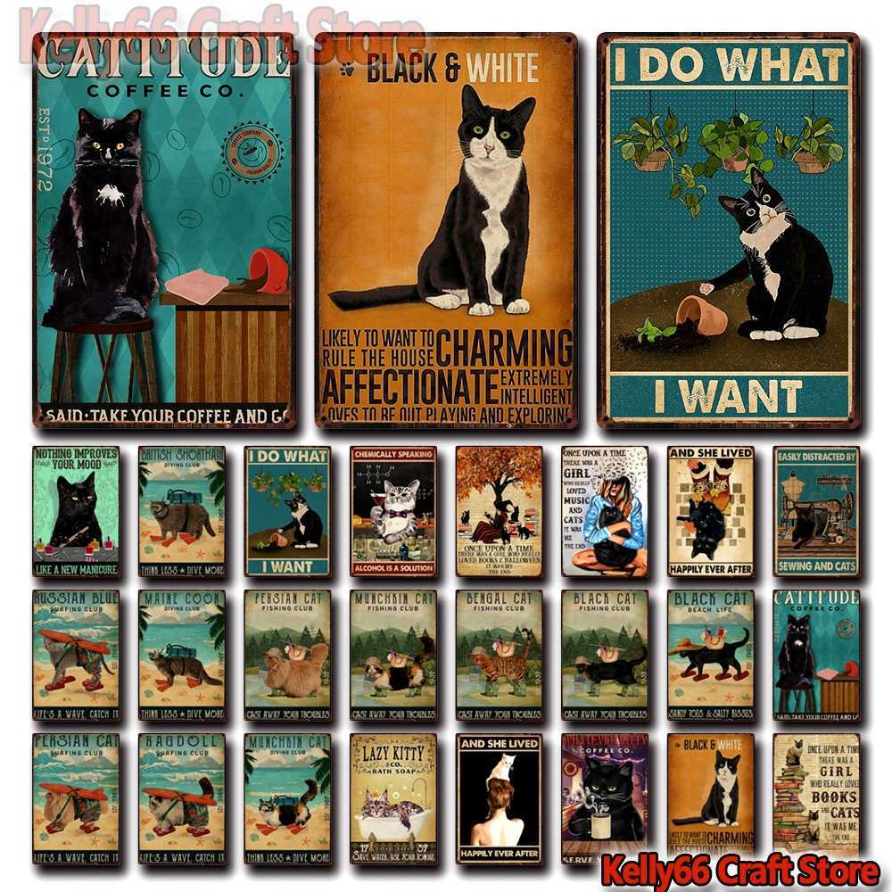Pets Black Cat Book And Coffee Do What I Want Tin Poster Metal Sign Home Pub Bar Decor Painting 20*30 CM Size
Pets Black Cat Book And Coffee Do What I Want Tin Poster Metal Sign Home Pub Bar Decor Painting 20*30 CM Size
