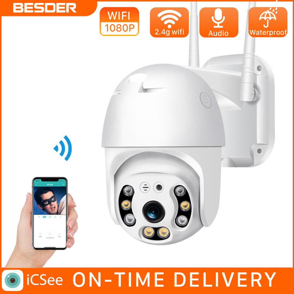 BESDER HD 1080P Dual Antanne Wifi PTZ IP Camera Outdoor Waterproof wireless IP Cam 2MP Security Camera Night Vision Webcam iCSee
BESDER HD 1080P Dual Antanne Wifi PTZ IP Camera Outdoor Waterproof wireless IP Cam 2MP Security Camera Night Vision Webcam iCSee