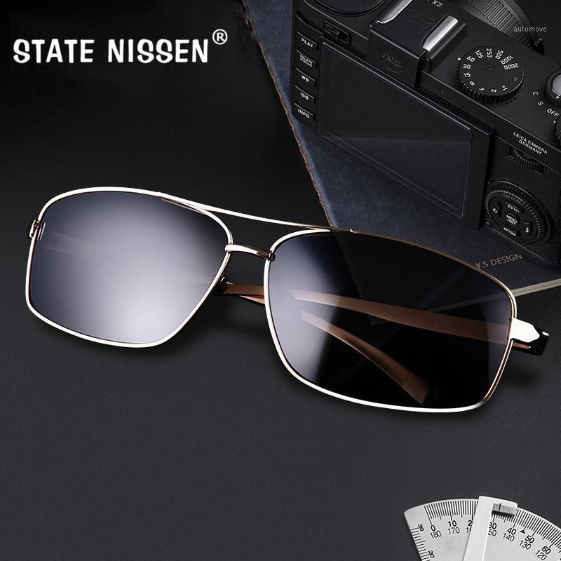 STATE NISSEN Men Polarized Sunglasses Brand Designer Vintage Driving Aviation Masculino Sun Glasses E1
STATE NISSEN Men Polarized Sunglasses Brand Designer Vintage Driving Aviation Masculino Sun Glasses E1