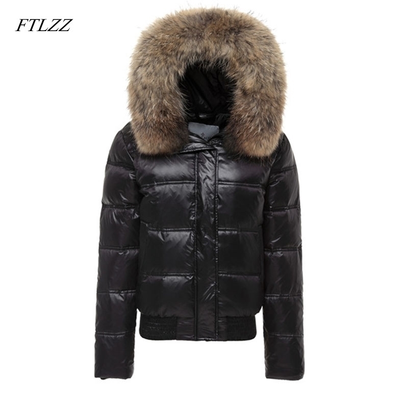 FTLZZ Real Raccoon Fur Winter Jacket Women Long Sleeve Slim White Duck Down Parkas Female Hooded Pockets Coat Outwear 200923, Khaki
FTLZZ Real Raccoon Fur Winter Jacket Women Long Sleeve Slim White Duck Down Parkas Female Hooded Pockets Coat Outwear 200923, Khaki
