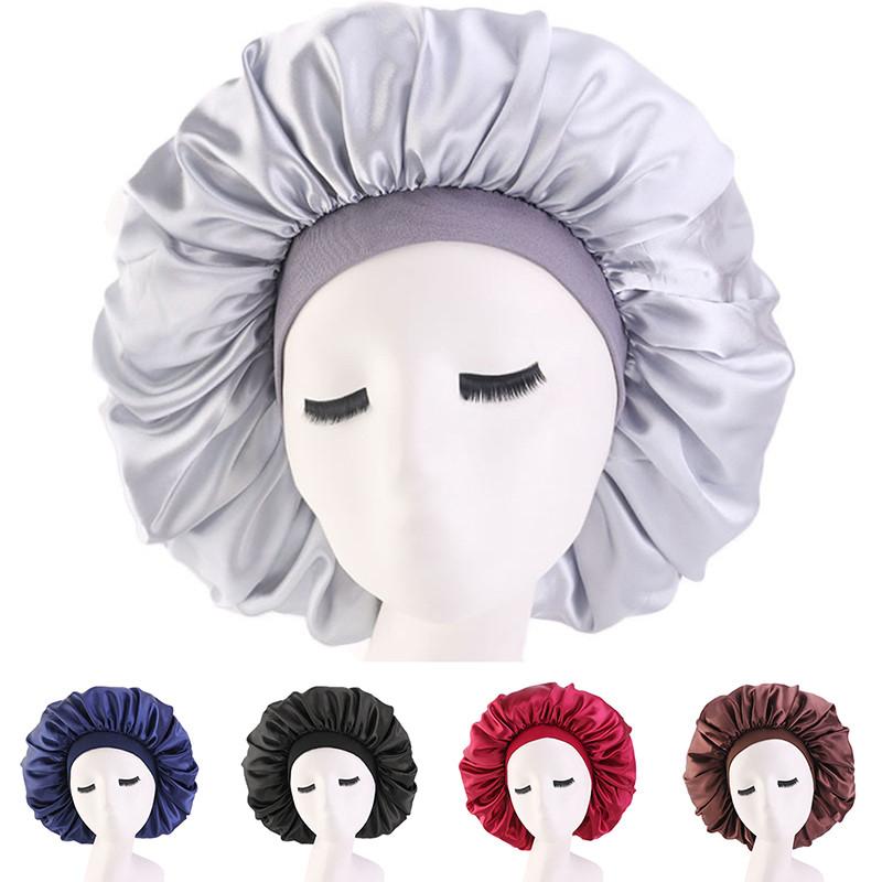 Women's Silk Satin Night Hair Cap Sleeping Hat Hair Care Bonnet Nightcap For Women Men Unisex Cap Bonnet By Night Drop Shipping
Women's Silk Satin Night Hair Cap Sleeping Hat Hair Care Bonnet Nightcap For Women Men Unisex Cap Bonnet By Night Drop Shipping