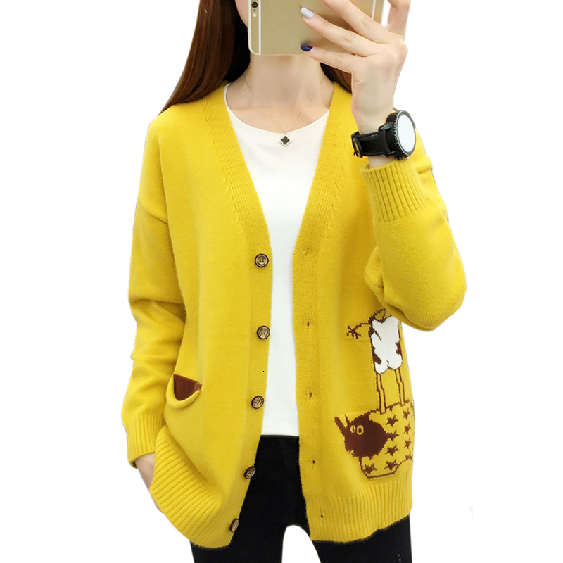 2021 New Female Autumn Winter Tops Meshed with Cleavage in v Cardigans Yellow Embroidered Sweater YP3K, Green
2021 New Female Autumn Winter Tops Meshed with Cleavage in v Cardigans Yellow Embroidered Sweater YP3K, Green