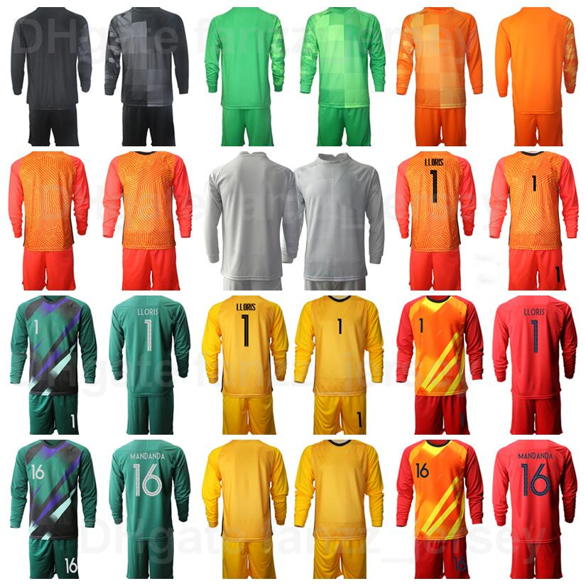 National Team Soccer Goalkeeper GK 1 Hugo Lloris Long Sleeve Jersey Set Goalie 16 Steve Mandanda 23 Mike Maignan 23 Alphonse Areola Football Shirt Kits Uniform FaGuo, Grey
National Team Soccer Goalkeeper GK 1 Hugo Lloris Long Sleeve Jersey Set Goalie 16 Steve Mandanda 23 Mike Maignan 23 Alphonse Areola Football Shirt Kits Uniform FaGuo, Grey