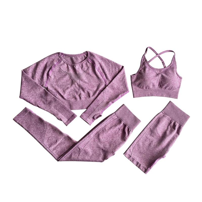 4Pcs Seamless Yoga Set Women Stretchy Crop Top+Leggings+Sport Bra+Shorts Running Tracksuit Fitness Gym Clothing Outerwear, 4pcs light blue
4Pcs Seamless Yoga Set Women Stretchy Crop Top+Leggings+Sport Bra+Shorts Running Tracksuit Fitness Gym Clothing Outerwear, 4pcs light blue