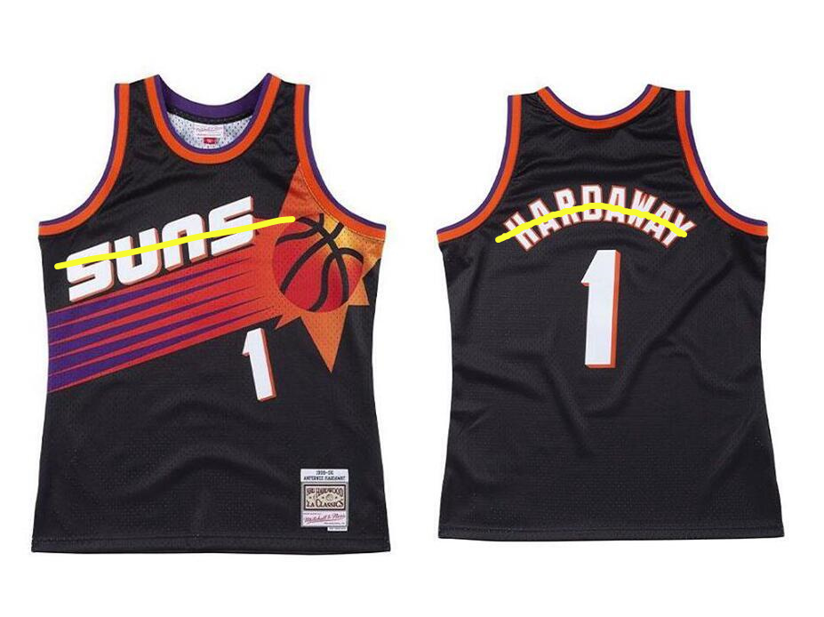 Mens basketball Phoenix Suns 1 Anfernee Hardaway Mitchell & Ness 1999-20 Hardwoods Classics Authentic Jersey
Mens basketball Phoenix Suns 1 Anfernee Hardaway Mitchell & Ness 1999-20 Hardwoods Classics Authentic Jersey