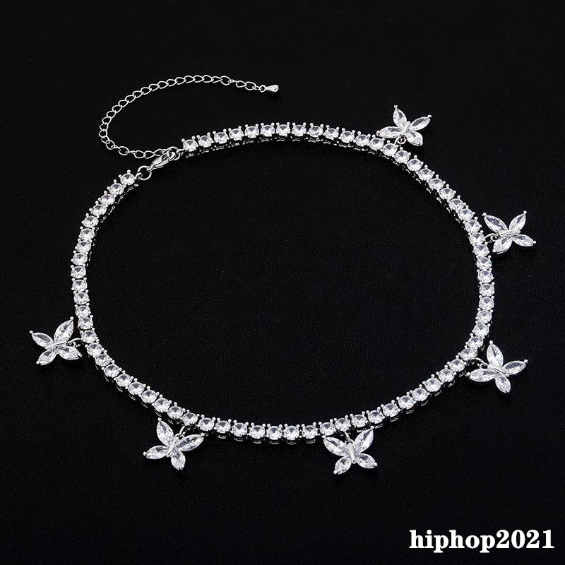 5mm Butterfly Necklace 5MM Tennis Chain Choker Necklace Iced Out Cubic Zircon Hip Hop Bling Chains Mens Charm Jewelry Gift
5mm Butterfly Necklace 5MM Tennis Chain Choker Necklace Iced Out Cubic Zircon Hip Hop Bling Chains Mens Charm Jewelry Gift
