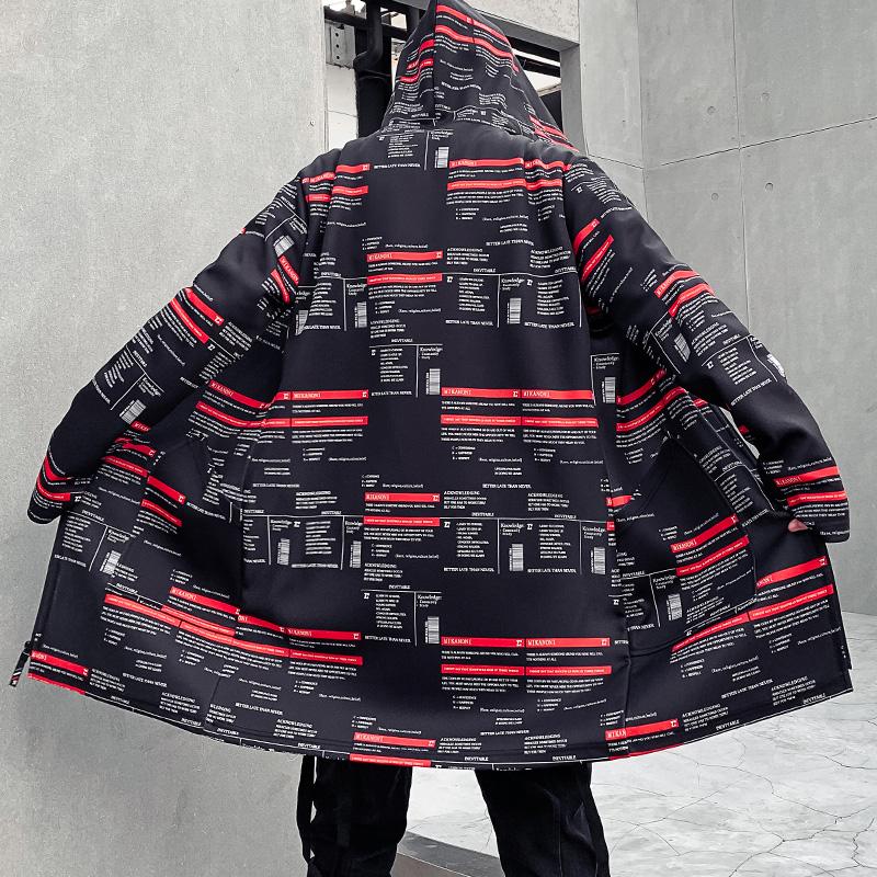 Men's Trench Coats Men Coat Fashion Printed Streetwear Hooded Windbreaker Slim Fit Overcoat Outwear, Tan;black
Men's Trench Coats Men Coat Fashion Printed Streetwear Hooded Windbreaker Slim Fit Overcoat Outwear, Tan;black