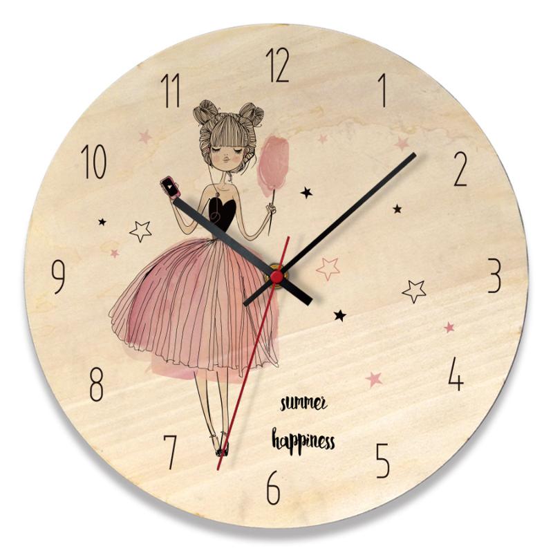 Nordic Wooden Wall Clock Modern Design 3D Wooden Decoration Girl Bedroom Cute Cartoon Wall Clock Watch Home Decoration
Nordic Wooden Wall Clock Modern Design 3D Wooden Decoration Girl Bedroom Cute Cartoon Wall Clock Watch Home Decoration