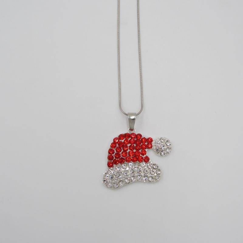 2020 Christmas Day Present Daughter Baby Girls Santa Claus Caps Hat Charm Pendant Chain Necklace Jewelry Gift For Kids Children
2020 Christmas Day Present Daughter Baby Girls Santa Claus Caps Hat Charm Pendant Chain Necklace Jewelry Gift For Kids Children