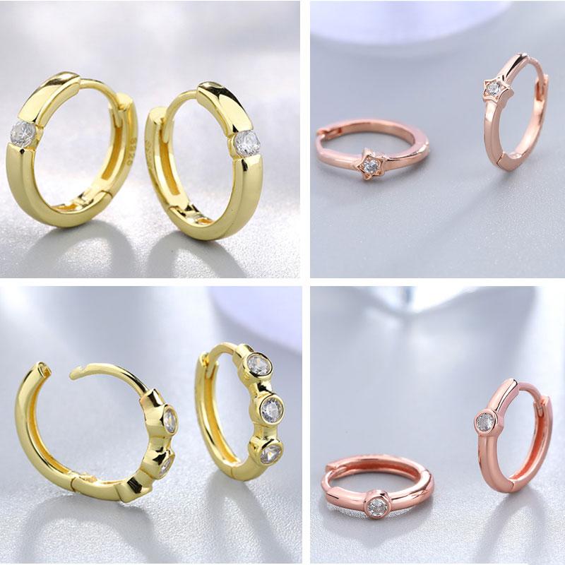 Hoop & Huggie Earrings For Women 925 Sterling Silver Crystal Charm Round Boutique Jewelry Accessories
Hoop & Huggie Earrings For Women 925 Sterling Silver Crystal Charm Round Boutique Jewelry Accessories