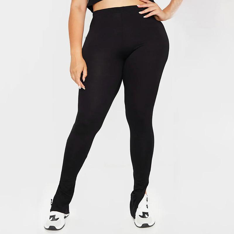 Women' Solid Color Casual Split Sweatpants Mid-Waist Sexy Fashion Gym Slim Jogging, Black
Women' Solid Color Casual Split Sweatpants Mid-Waist Sexy Fashion Gym Slim Jogging, Black