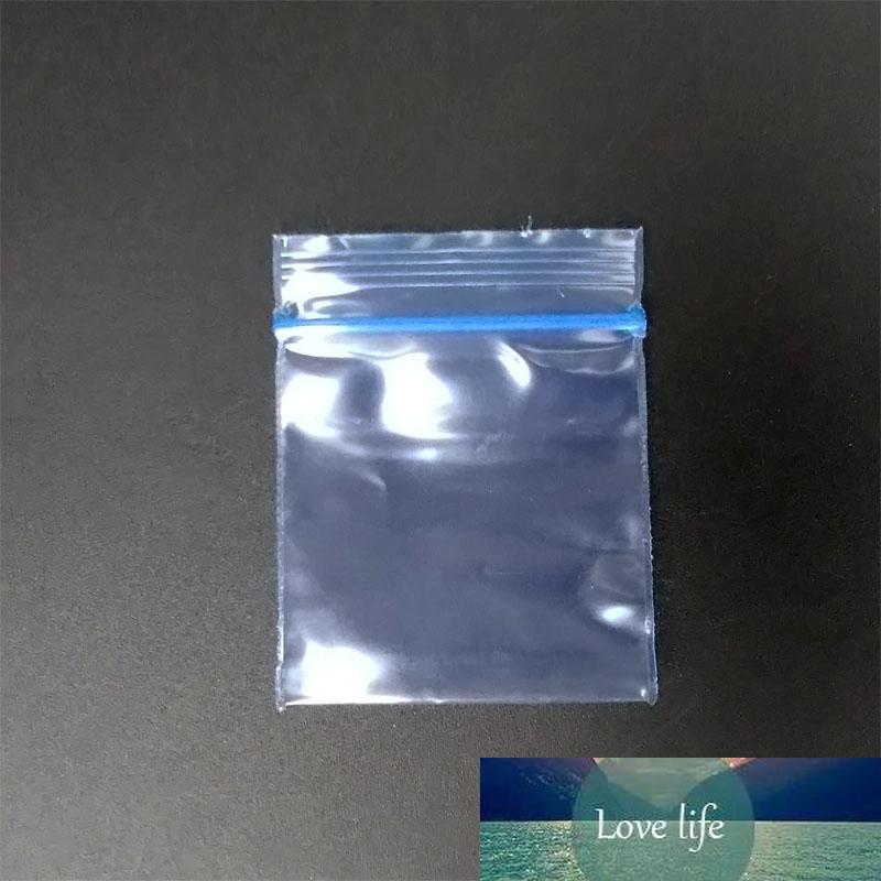 100pcs Thick Transparent Small Plastic Bags Baggies Zip Zipped Lock Reclosable Clear Poly Bag Food Storage Bag