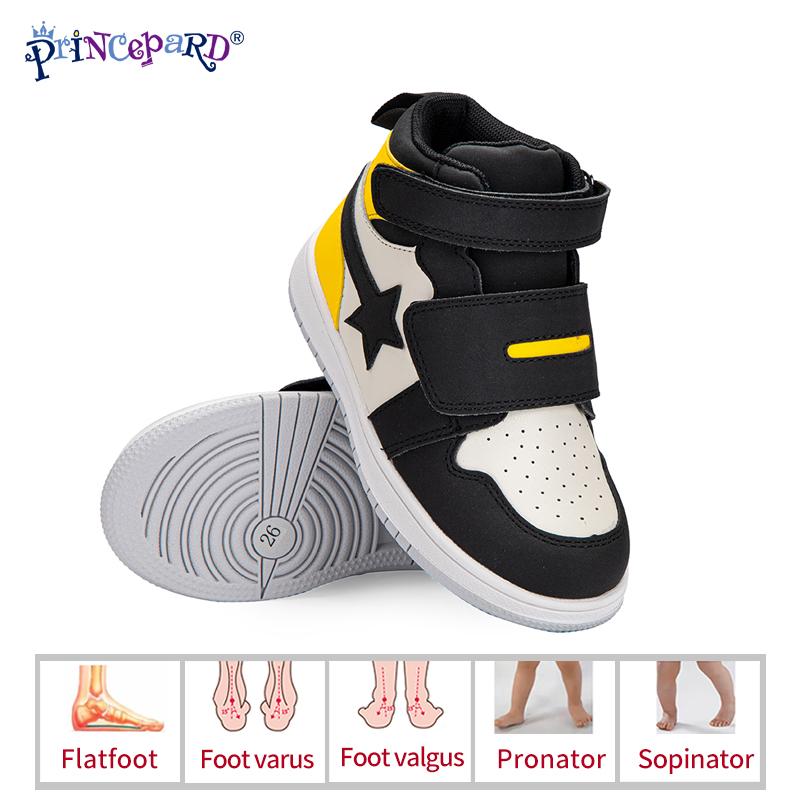 Princepard Children's Orthopedic Antiskid Shoes Casual Leather Pink Yellow color Boys and Girls orthopedic Shoes for Kids 
Princepard Children's Orthopedic Antiskid Shoes Casual Leather Pink Yellow color Boys and Girls orthopedic Shoes for Kids