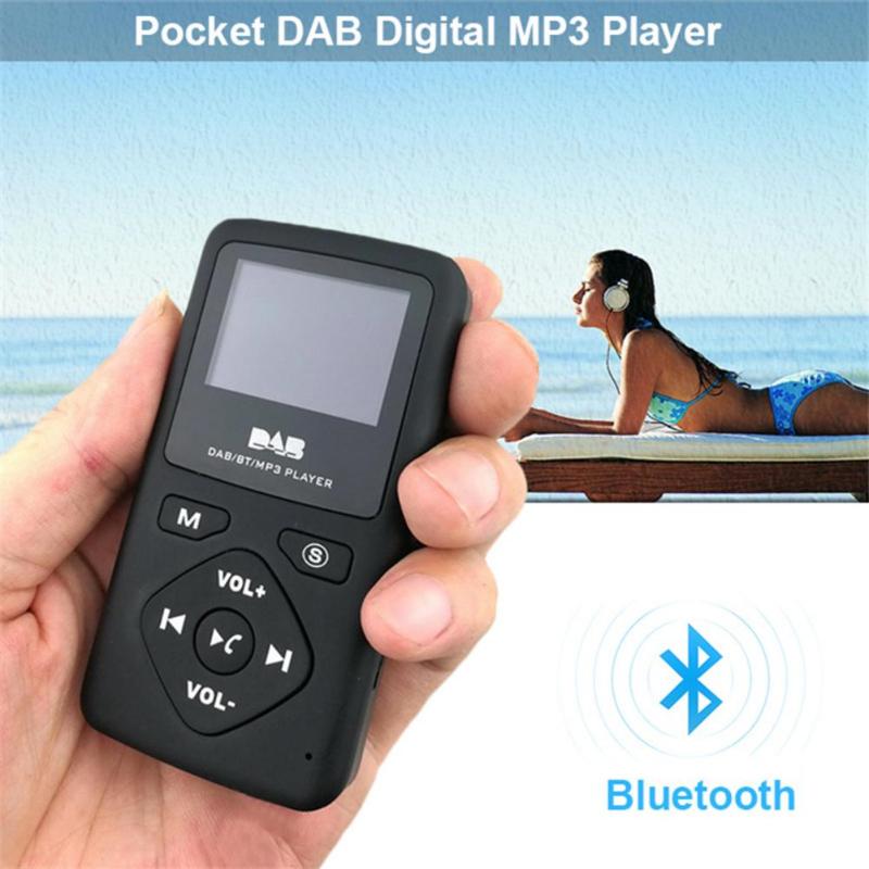 Portable Pocket DAB Radio Digital Bluetooth MP3 Player for Hiking Walking Running Sports with Earphone 174.928MHz - 239.2MHz
Portable Pocket DAB Radio Digital Bluetooth MP3 Player for Hiking Walking Running Sports with Earphone 174.928MHz - 239.2MHz