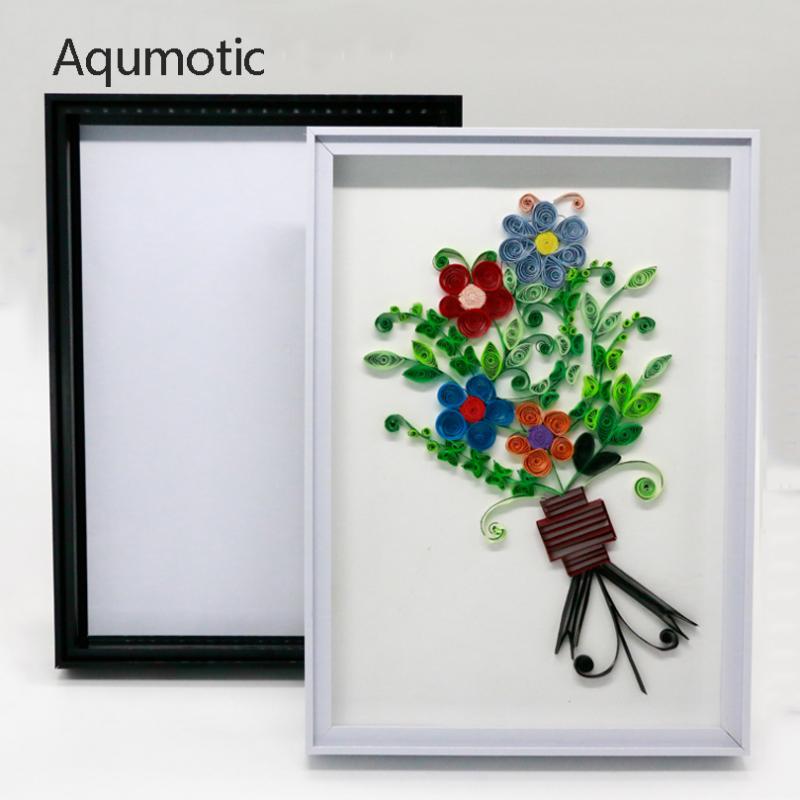 Aqumotic 3d Picture Frame 1pc Specimen Frame Display Box Crafts Art Model Framed License Plate No Floating Collage Suppice
Aqumotic 3d Picture Frame 1pc Specimen Frame Display Box Crafts Art Model Framed License Plate No Floating Collage Suppice
