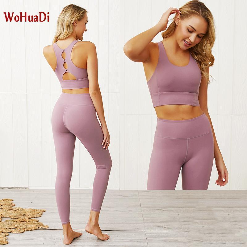WOHUADI Yoga Sets Gym Fitness sportswear GYM Clothes Sets Leggings Fitness Sports Female running set High quality nylon 2PCS1, Champagne
WOHUADI Yoga Sets Gym Fitness sportswear GYM Clothes Sets Leggings Fitness Sports Female running set High quality nylon 2PCS1, Champagne