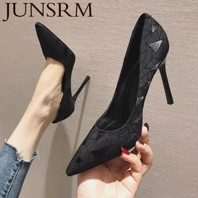 JUNSRM Lady Sexy Mosaic Red Stiletto Heels 7cm 9cm Fashion Women Shallow Pointed Toe High Heel Pumps Party Wedding Dress Tacones1, Black 9cm
JUNSRM Lady Sexy Mosaic Red Stiletto Heels 7cm 9cm Fashion Women Shallow Pointed Toe High Heel Pumps Party Wedding Dress Tacones1, Black 9cm