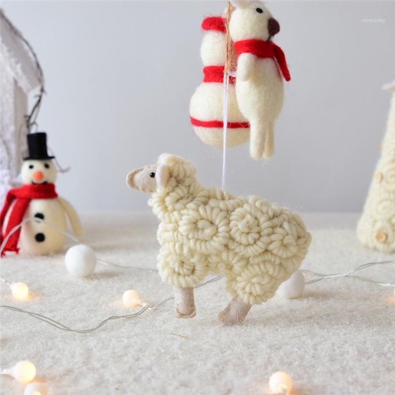 2020 new year decor Christmas felt decoration sheep pendant merry christmas decorations for home adornos navide os 30N221
2020 new year decor Christmas felt decoration sheep pendant merry christmas decorations for home adornos navide os 30N221