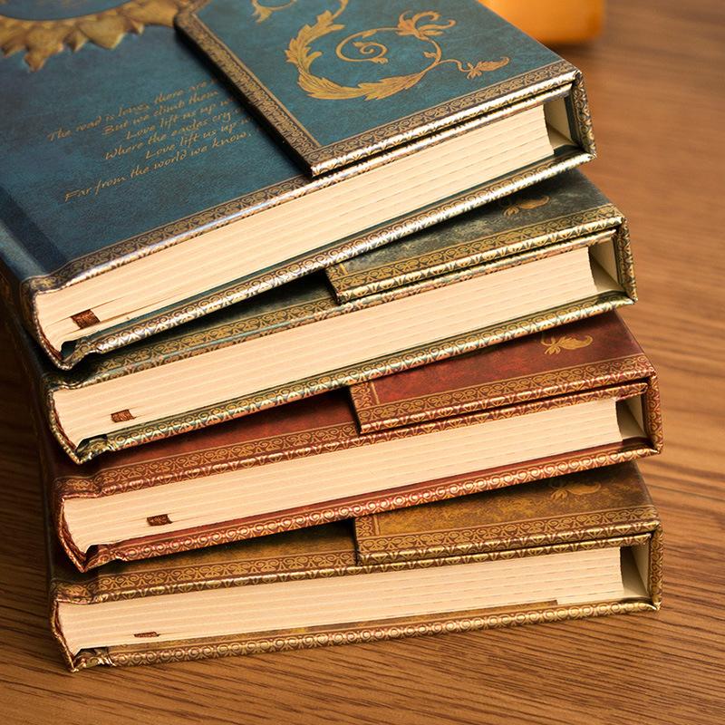 Retro Notebooks Magnetic Buckle European Style Diary Hard- faced Notepad Schedule
Retro Notebooks Magnetic Buckle European Style Diary Hard- faced Notepad Schedule