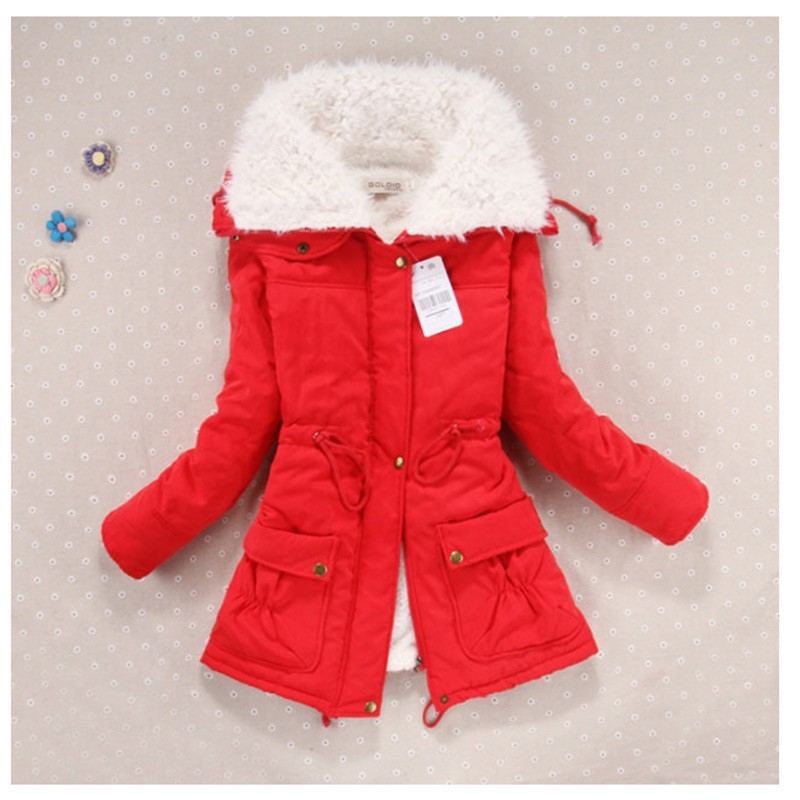 Winter Clothes Women Fleece Lamb Fur Parka Thick Woman Winter Coats And Jackets Warm Parkas Women Plus Sizes Winter Jacket Women 201017