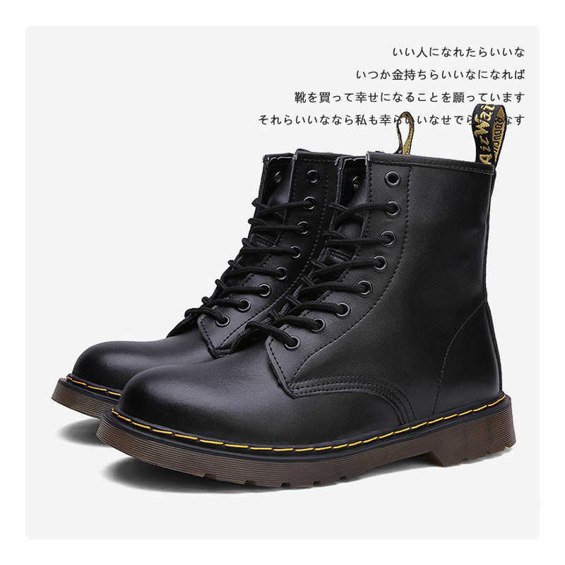 Real sewing Dr Martin men's 8-hole Motorcycle Boots Black 6-hole cowhide large women's work boots couple shoes, Red
Real sewing Dr Martin men's 8-hole Motorcycle Boots Black 6-hole cowhide large women's work boots couple shoes, Red