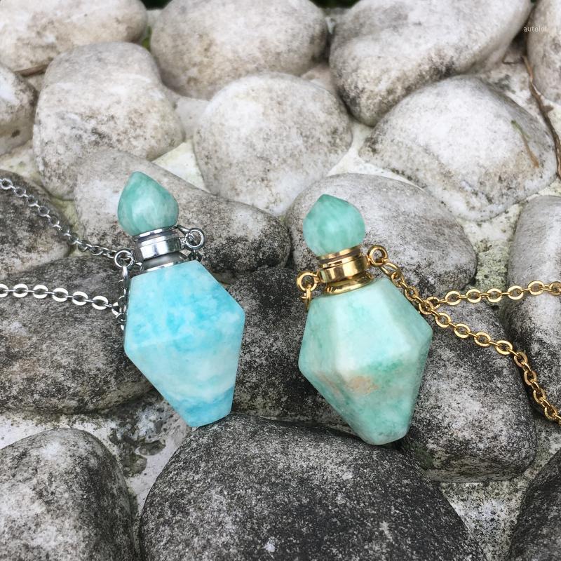 Pyramidal Shape Green Aventurine Necklace Pointed Bottle Cap Perfume Bottle pendant,Essential Oil Diffuser, gift necklace.1
Pyramidal Shape Green Aventurine Necklace Pointed Bottle Cap Perfume Bottle pendant,Essential Oil Diffuser, gift necklace.1