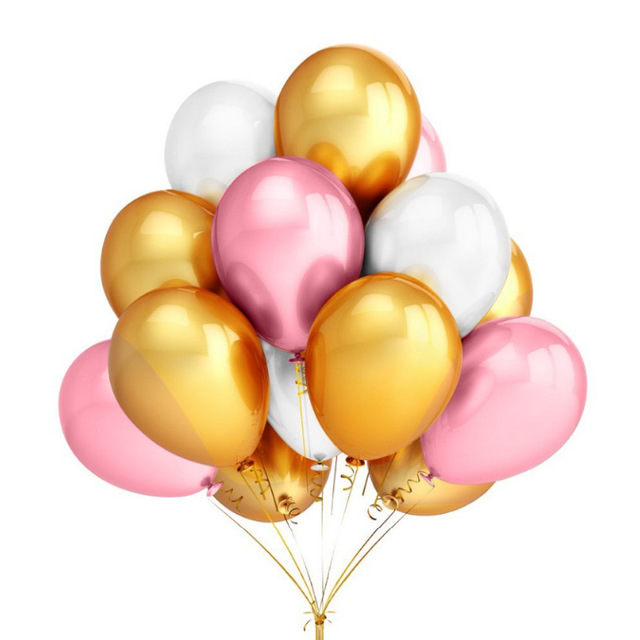 Elegant 12-Inch Multi-Color Pearl Balloon Set for Celebratory Wedding Events - Durable Latex Material