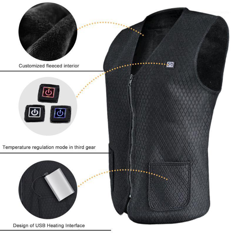 Winter Electric Thermal Waistcoat Electric Heated Vest Men Women Outdoor USB Charging Heating Vest Heating Clothes1, As pic
Winter Electric Thermal Waistcoat Electric Heated Vest Men Women Outdoor USB Charging Heating Vest Heating Clothes1, As pic