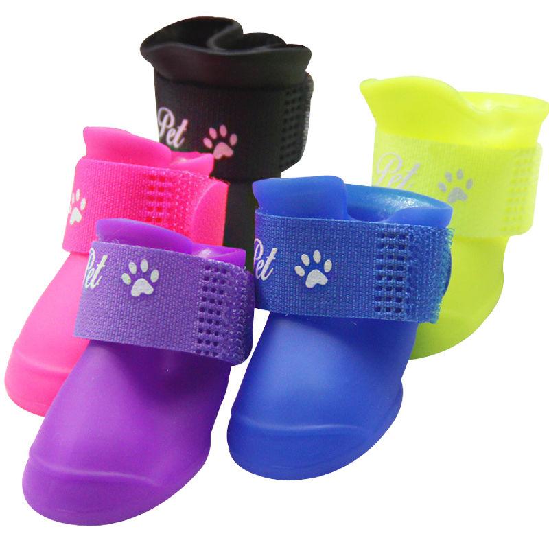 Pu 4Pcs/set Colorful Anti-Slip Skid Dog Cat Rain Protective Boots Waterproof Candy Colors Puppy Pet Rain Portable Shoes Boots, Gray
Pu 4Pcs/set Colorful Anti-Slip Skid Dog Cat Rain Protective Boots Waterproof Candy Colors Puppy Pet Rain Portable Shoes Boots, Gray