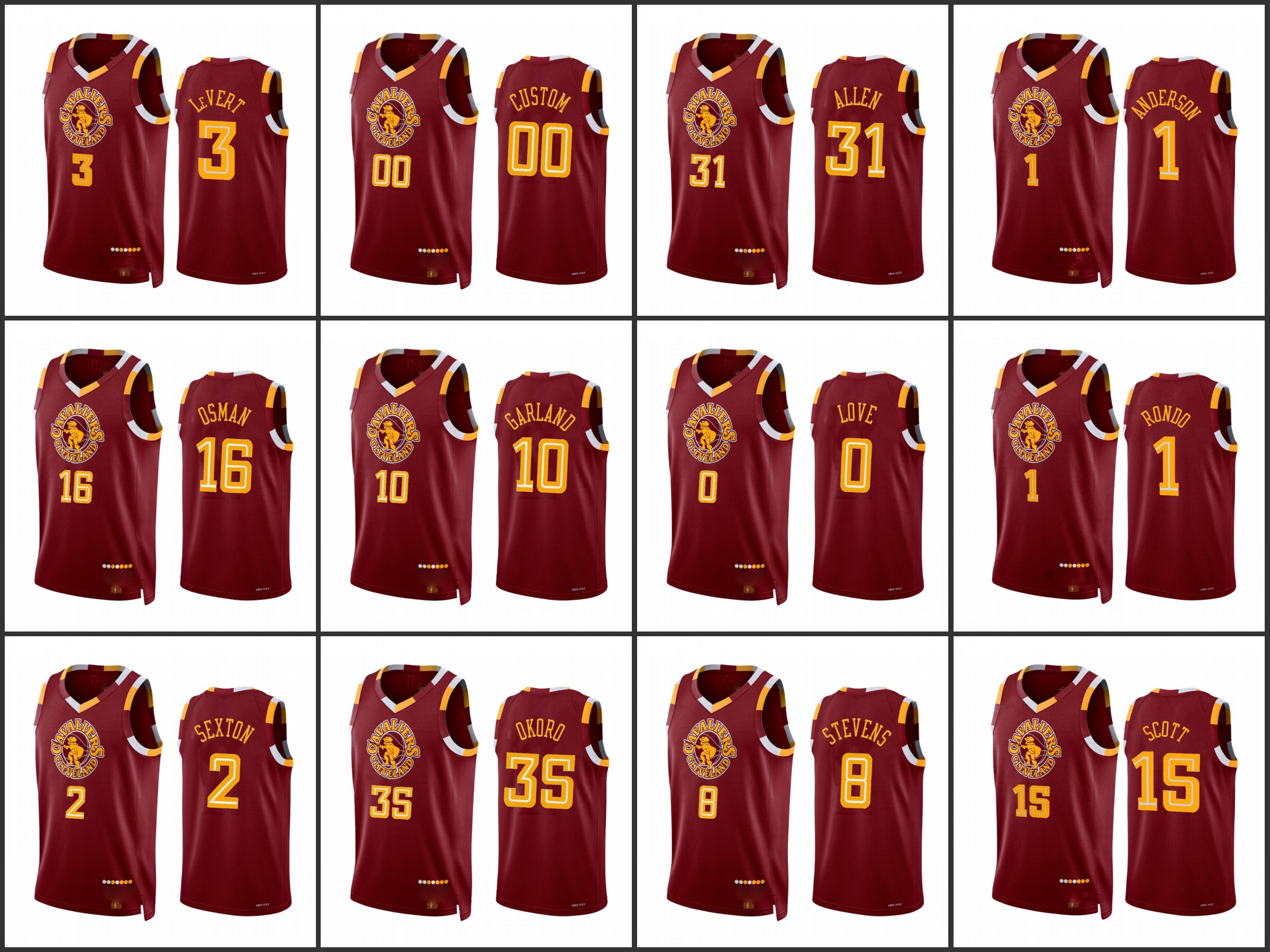 Cleveland Cavaliers''Kevin Love Cedi Osman Darius Garland Tre Scott Caris LeVert Collin Sexton Custom City Red Edition 2022 75th Season Diamond Jersey
Cleveland Cavaliers''Kevin Love Cedi Osman Darius Garland Tre Scott Caris LeVert Collin Sexton Custom City Red Edition 2022 75th Season Diamond Jersey