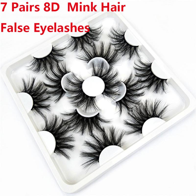 7/Pairs thick fluffy mink lashes Eyelashes Wispies Fluffy Dramatic Eye Lashes Handmade Multilayered Eyelash Makeup Tools
7/Pairs thick fluffy mink lashes Eyelashes Wispies Fluffy Dramatic Eye Lashes Handmade Multilayered Eyelash Makeup Tools