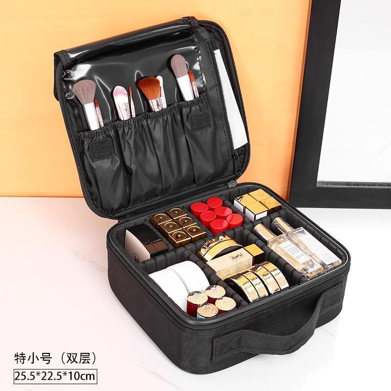 Large Capacity cosmetic bag female portable travel cosmetics storage box ins Wind Super fire portable professional makeup box1, S portable
Large Capacity cosmetic bag female portable travel cosmetics storage box ins Wind Super fire portable professional makeup box1, S portable