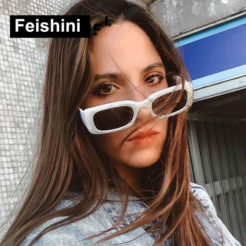 Sunglasses FEISHINI High Quality Women Fashion Brand Designer Rectangle Big Frame Sun Glasses Ladies Vintage Candy Color Eyewear
Sunglasses FEISHINI High Quality Women Fashion Brand Designer Rectangle Big Frame Sun Glasses Ladies Vintage Candy Color Eyewear