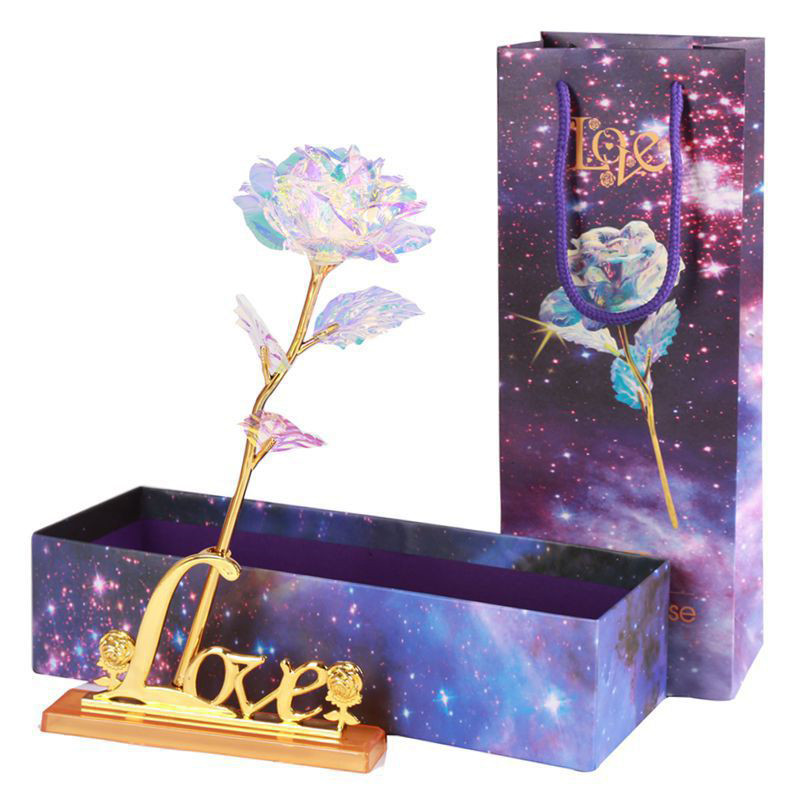 Gold Foil Plated Rose Flashing Luminous Rose Flower Golden Rose Wedding Decor Birthday Mother's Day Valentine Day Boxes Gift
Gold Foil Plated Rose Flashing Luminous Rose Flower Golden Rose Wedding Decor Birthday Mother's Day Valentine Day Boxes Gift